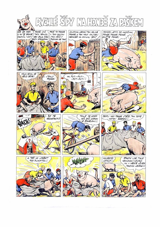 Rychlé šípy - Komiksové plakáty