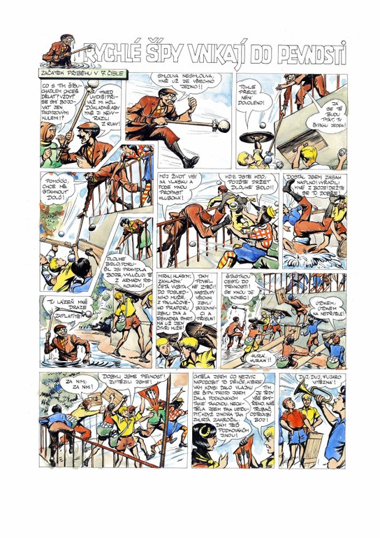 Rychlé šípy - Komiksové plakáty