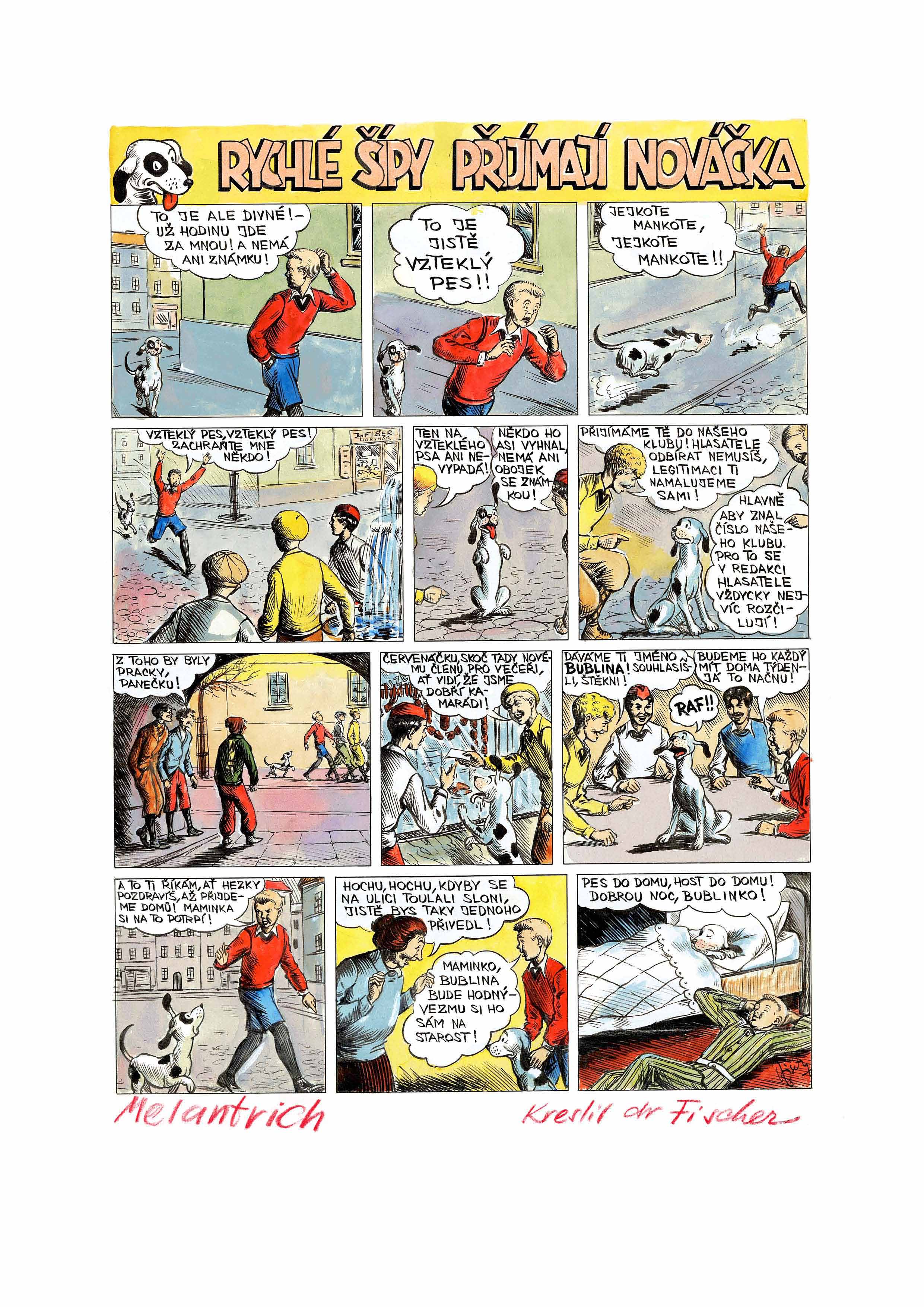 Rychlé šípy - Komiksové plakáty