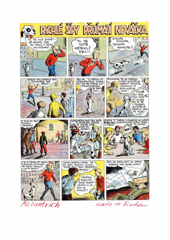 Rychlé šípy - Komiksové plakáty