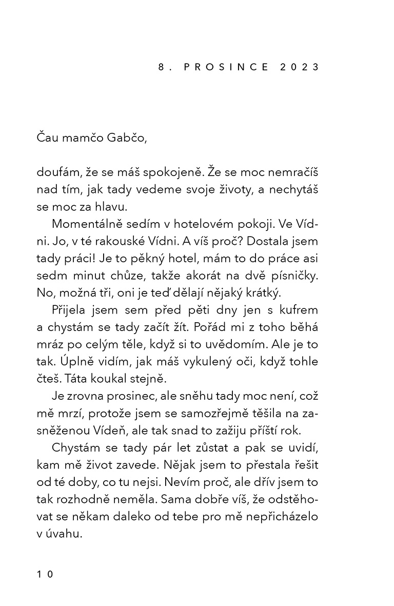 Všechno, co jsem nestihla říct