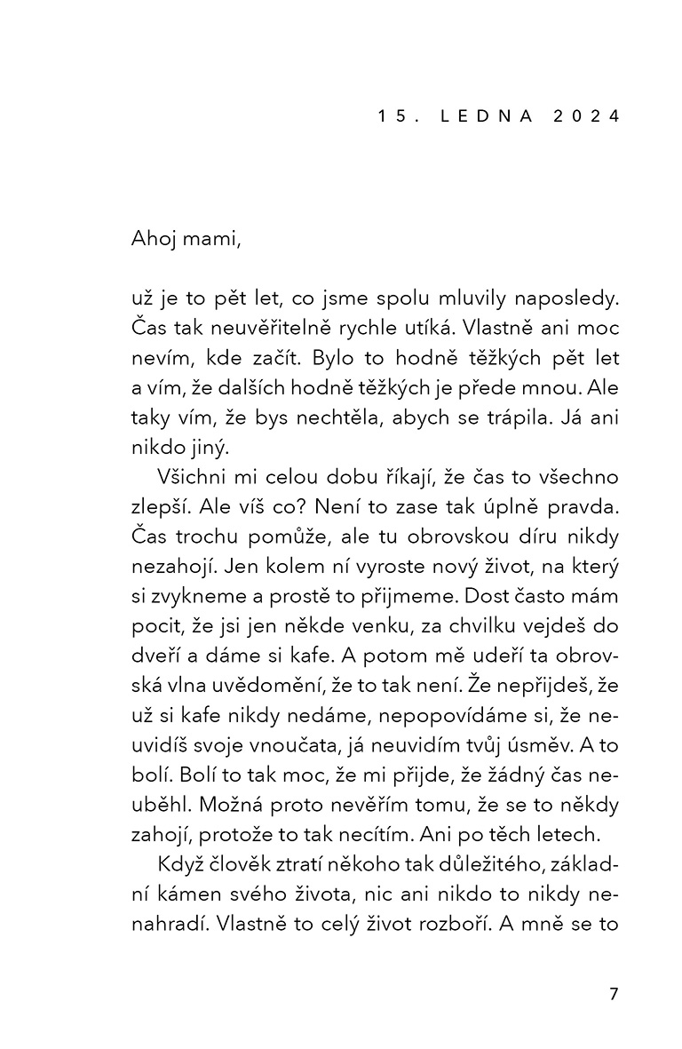 Všechno, co jsem nestihla říct