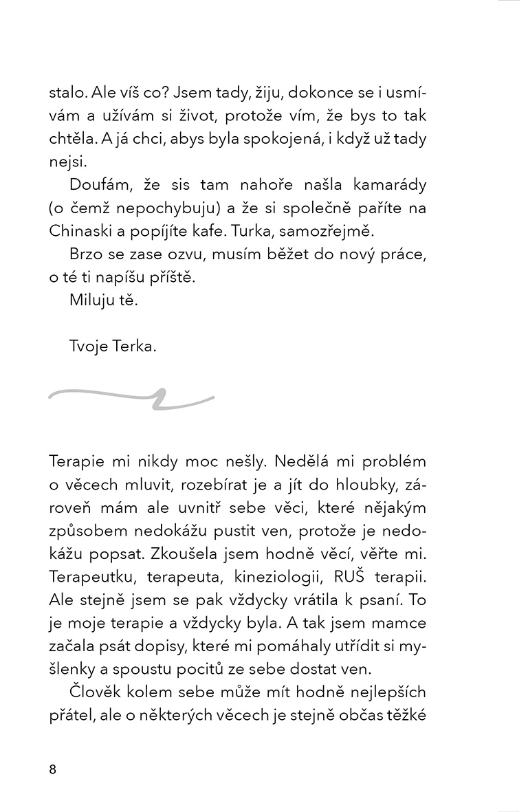 Všechno, co jsem nestihla říct