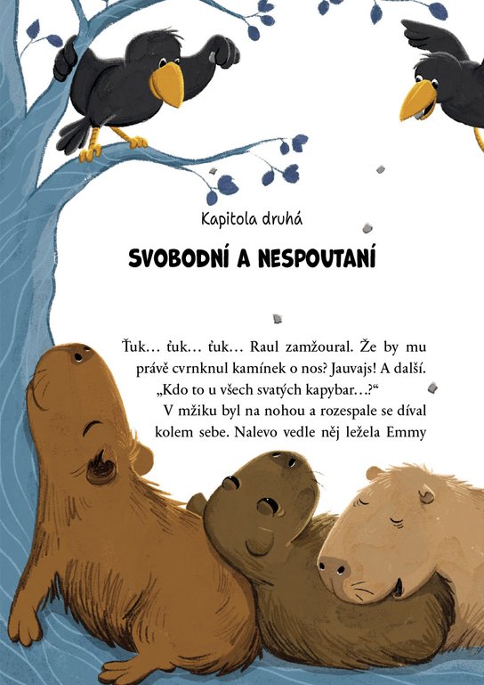 Kapybary na útěku