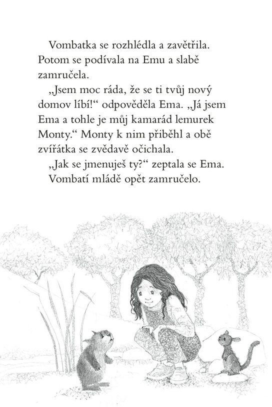 Ema a její kouzelná zoo - Starostlivá vombatka