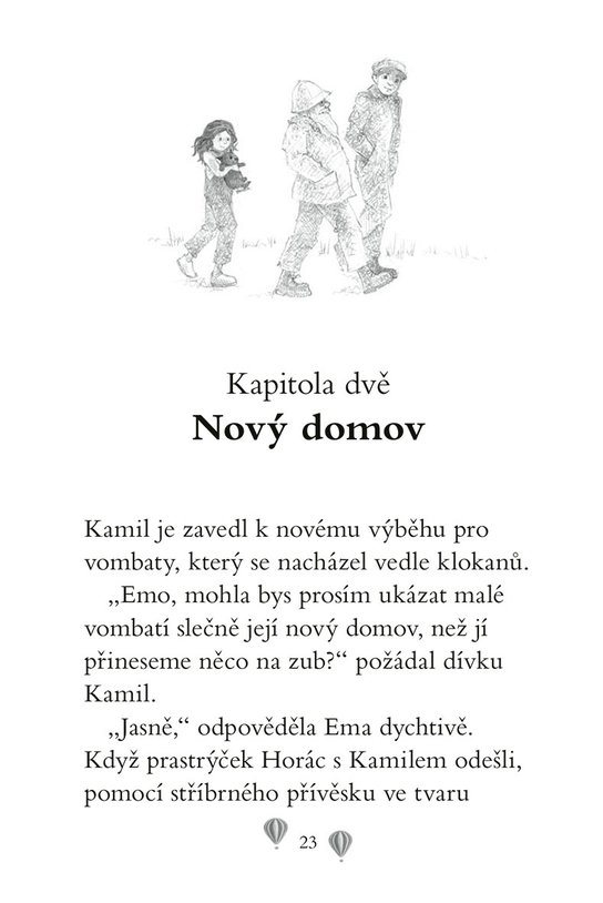 Ema a její kouzelná zoo - Starostlivá vombatka