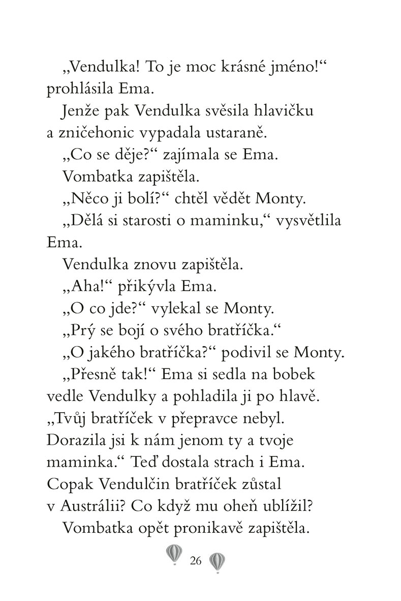 Ema a její kouzelná zoo - Starostlivá vombatka