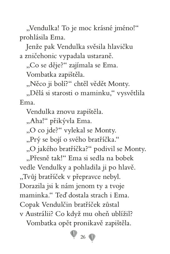 Ema a její kouzelná zoo - Starostlivá vombatka