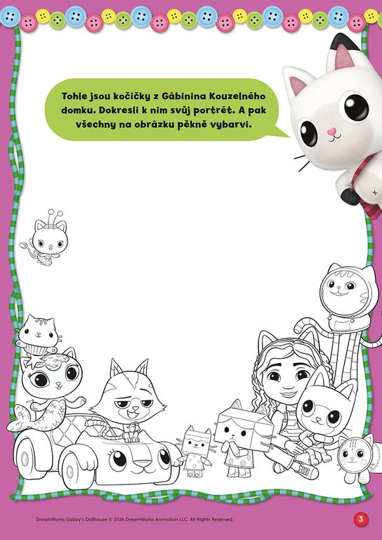 Gábinin kouzelný domek -Tvořivé aktivity