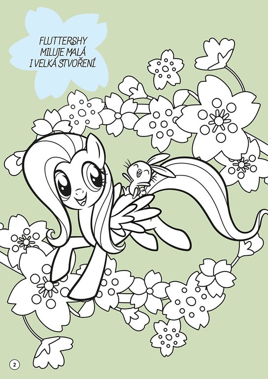 My Little Pony - Omalovánky se samolepkami