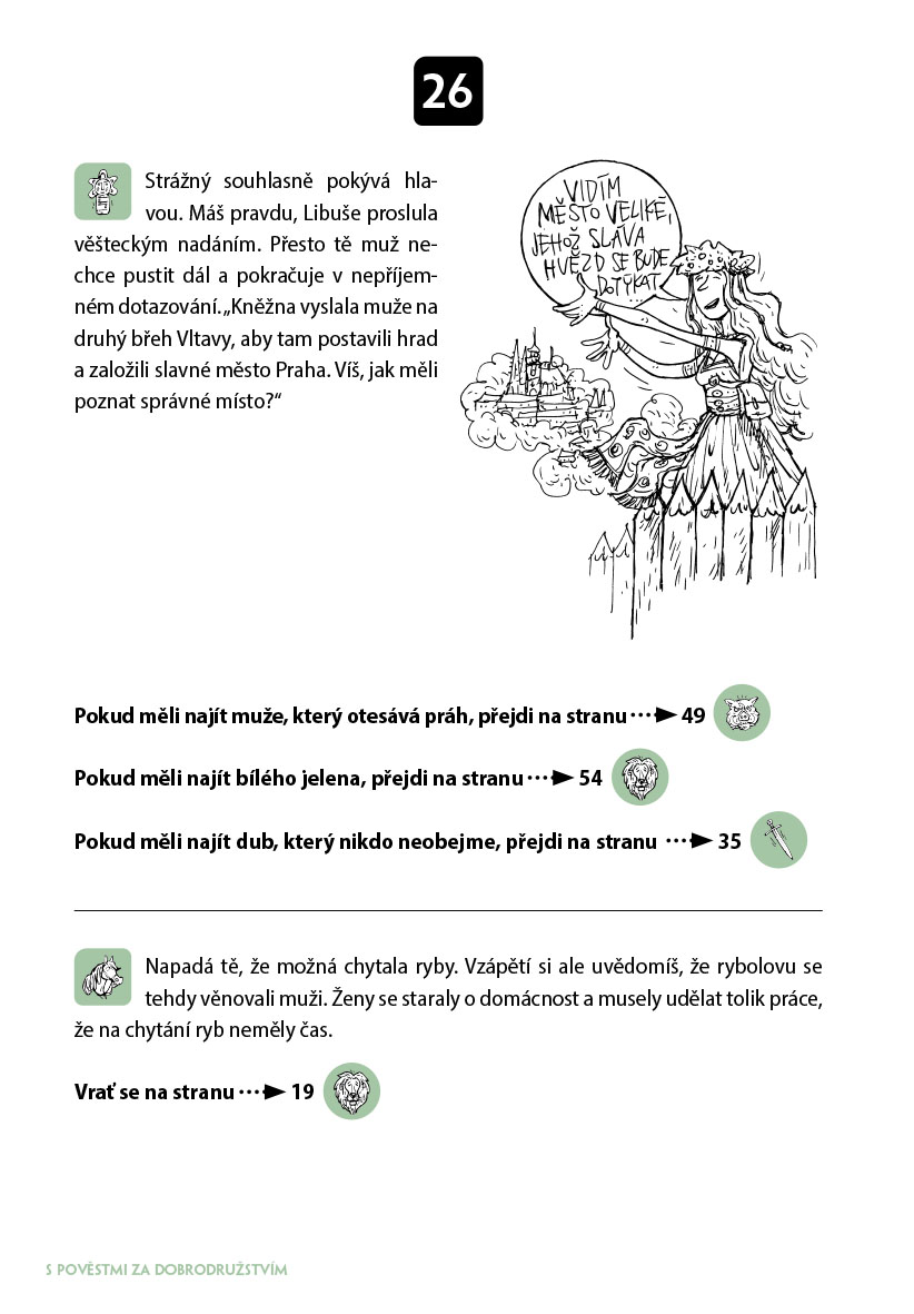 S pověstmi za dobrodružstvím – Ve službách kněžny Libuše