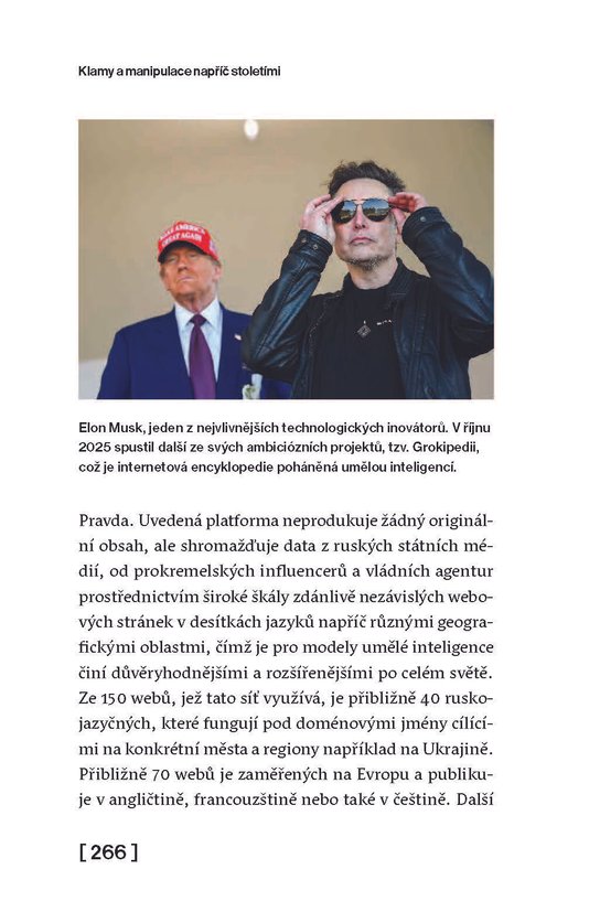 Klamy a manipulace napříč staletími