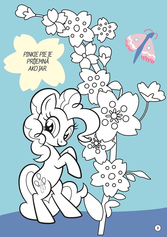 My Little Pony - Maľovanky so samolepkami
