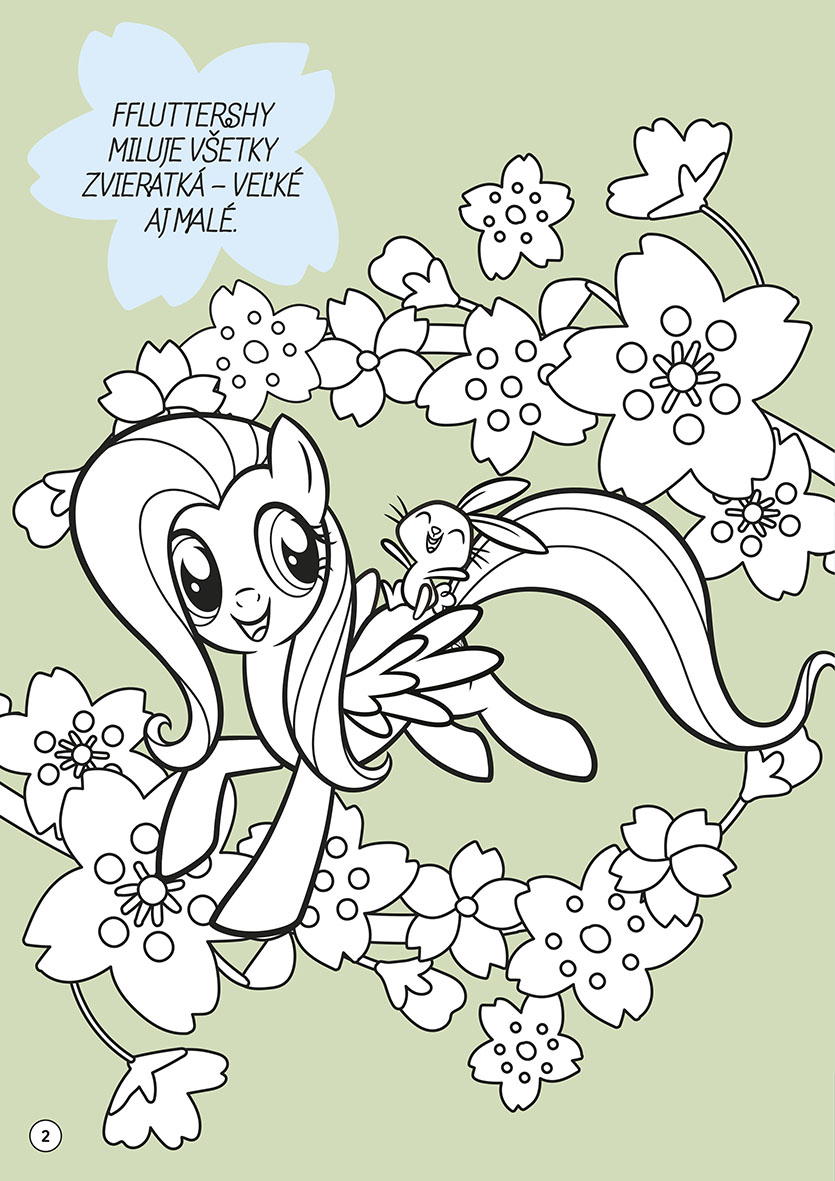 My Little Pony - Maľovanky so samolepkami
