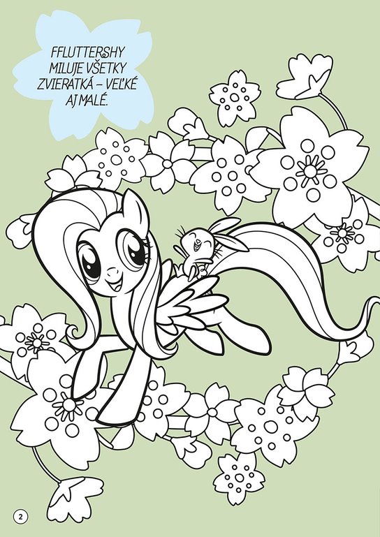 My Little Pony - Maľovanky so samolepkami