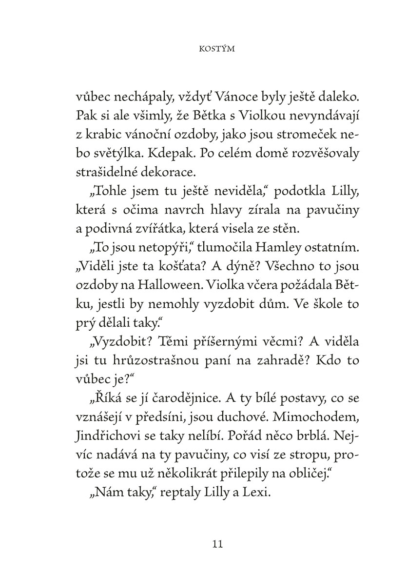 Kočička Hamley a první kouzla 