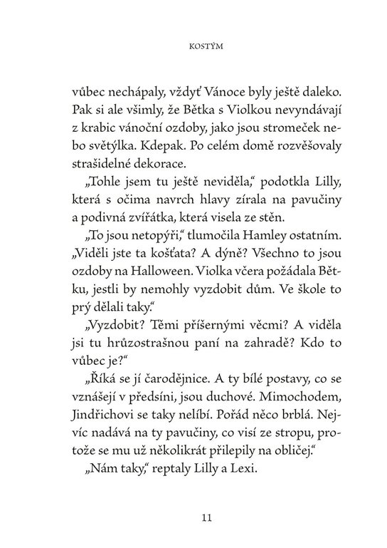 Kočička Hamley a první kouzla 