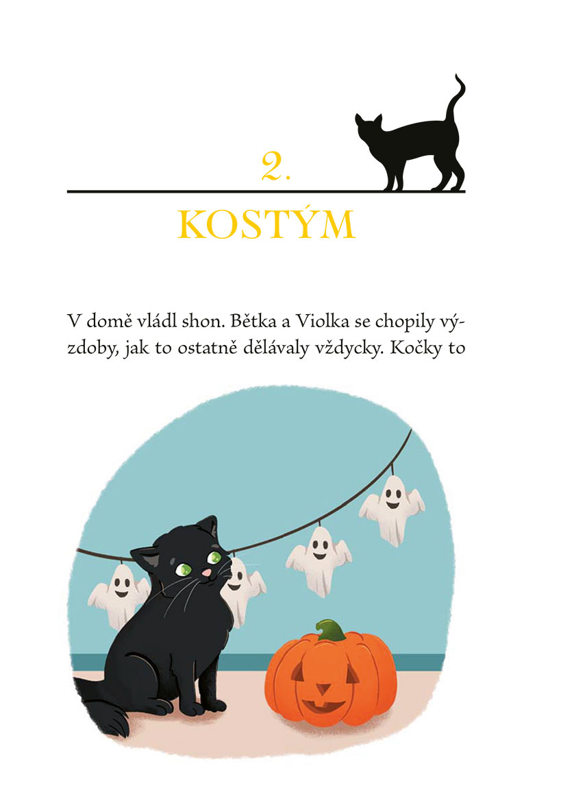 Kočička Hamley a první kouzla 