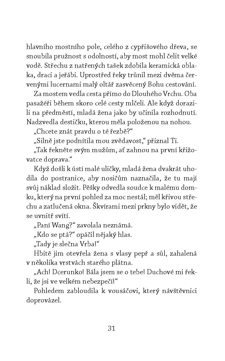 Případy soudce Ti: Víla z Modré řeky