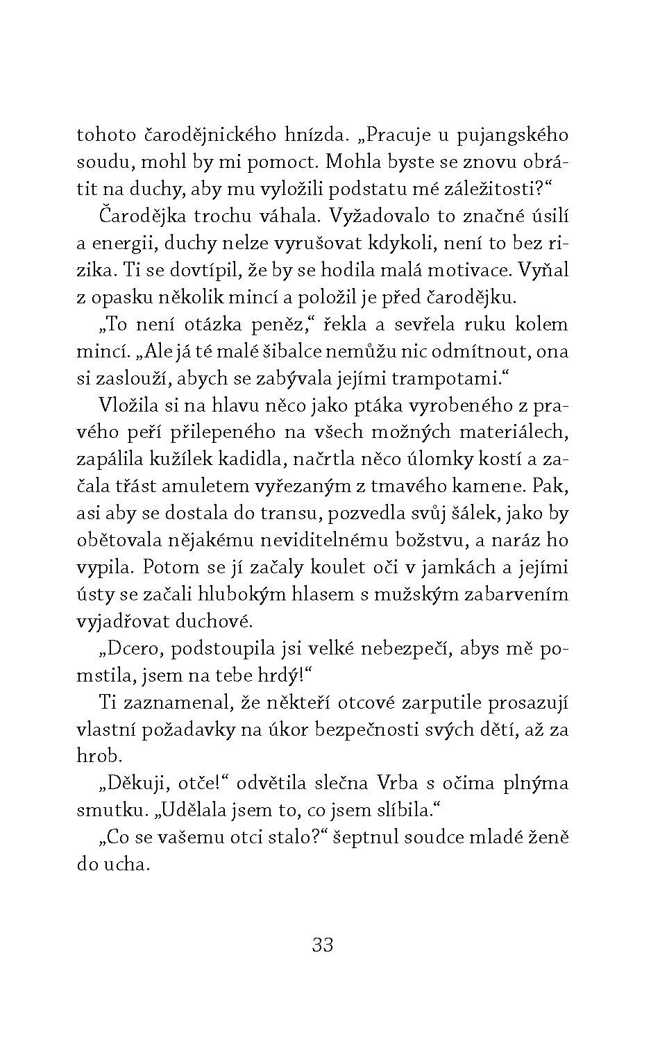 Případy soudce Ti: Víla z Modré řeky