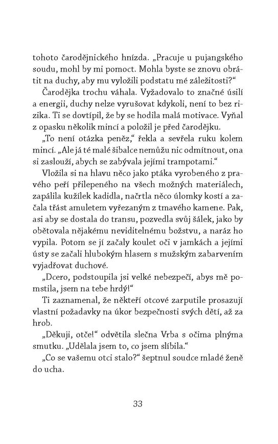 Případy soudce Ti: Víla z Modré řeky