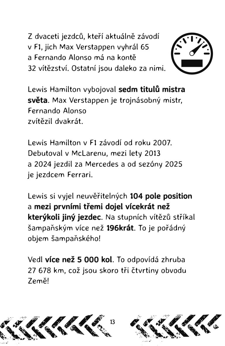 Hvězdy formule 1 - Lewis Hamilton