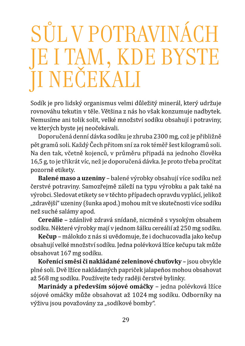 Kuchařka při onemocnění ledvin