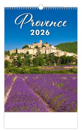 Provence 2026 - nástěnný kalendář