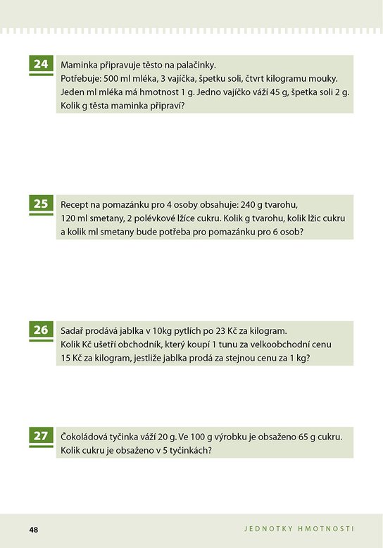 Jak řešit logické úlohy z matematiky: Převody jednotek