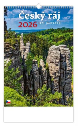 Český ráj 2026 - nástěnný kalendář