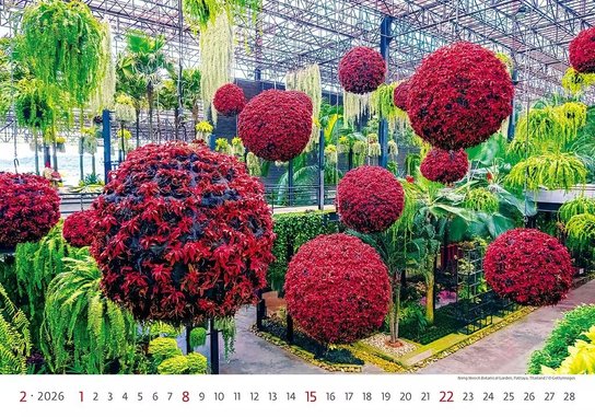 Gardens 2026 - nástěnný kalendář