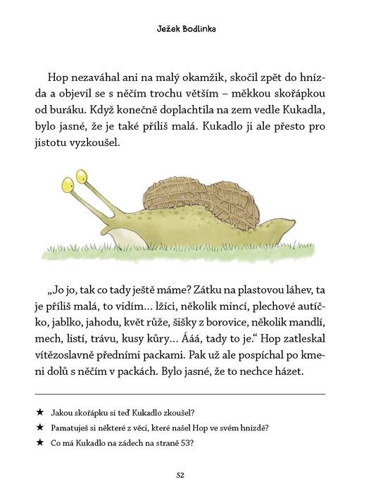 Ježek Bodlinka a nezbedné straky