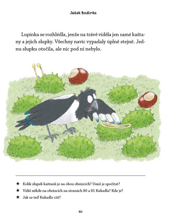 Ježek Bodlinka a nezbedné straky