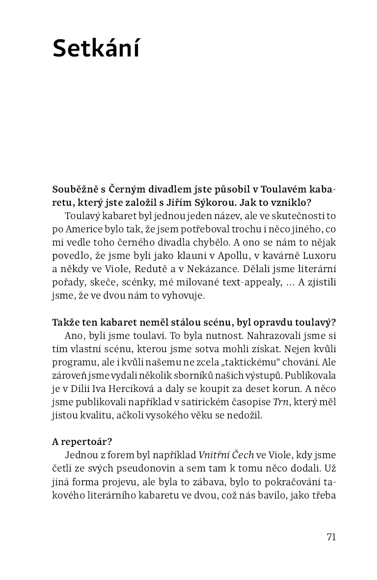 Pětatřicet domovů a jeden psací stroj