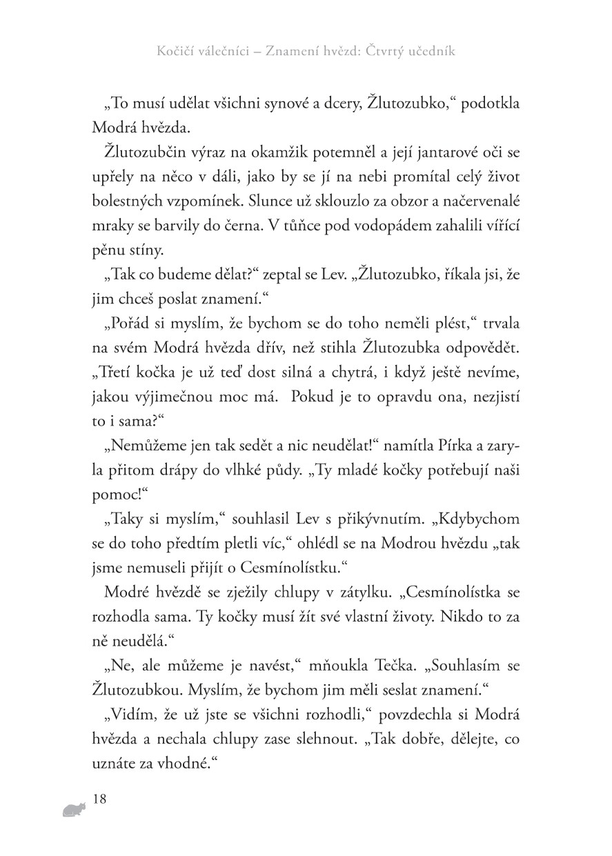 Kočičí válečníci: Znamení hvězd (1) – Čtvrtý učedník