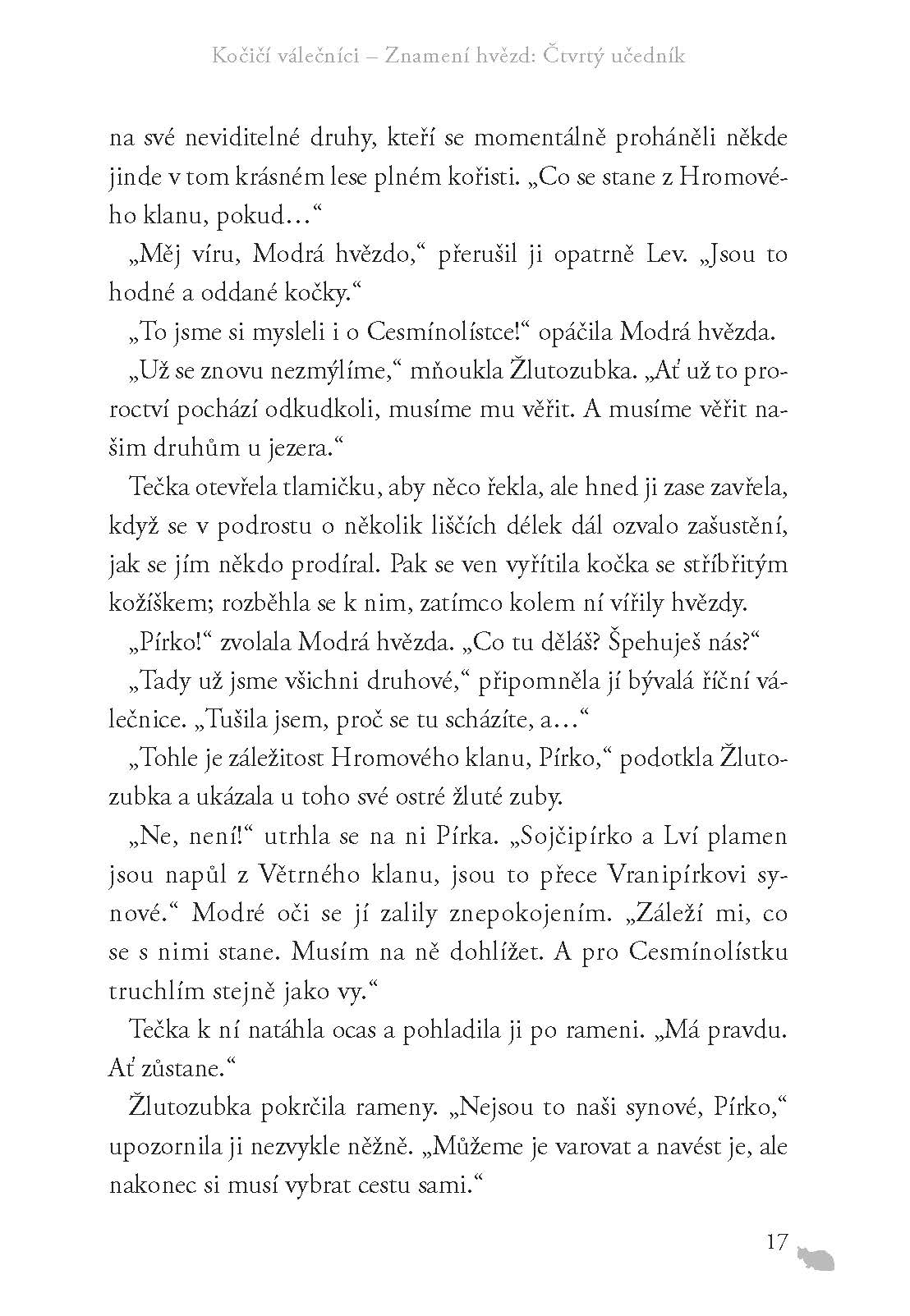 Kočičí válečníci: Znamení hvězd (1) – Čtvrtý učedník