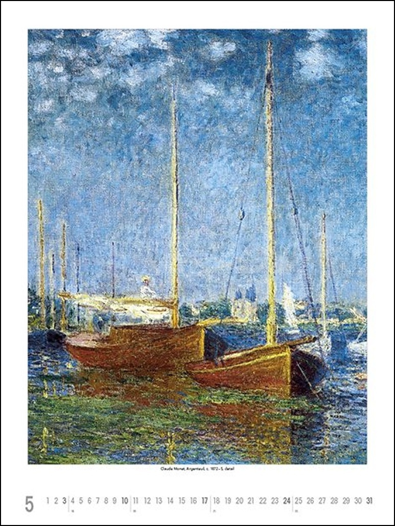 Claude Monet 2026 - nástěnný kalendář