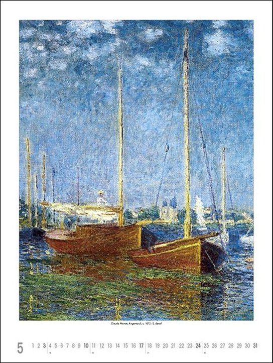 Claude Monet 2026 - nástěnný kalendář