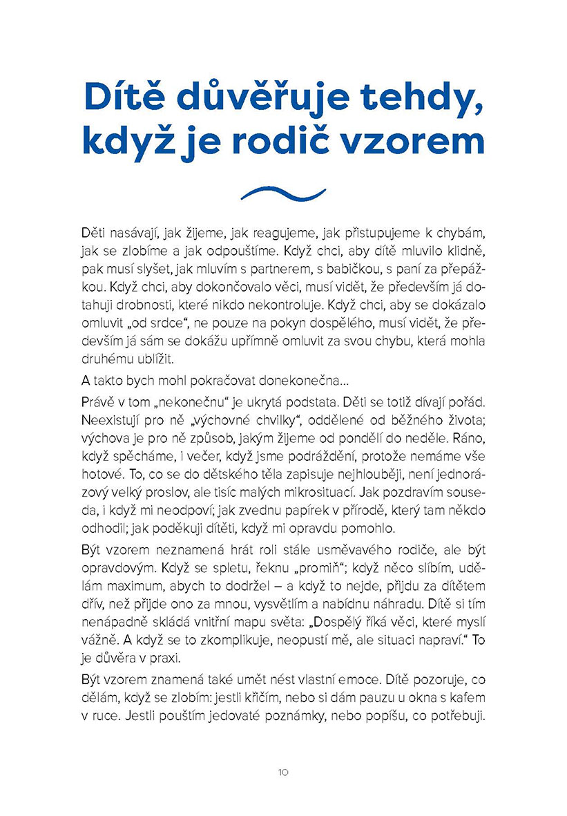 Pohodové rodičovství: síla klidného rodiče