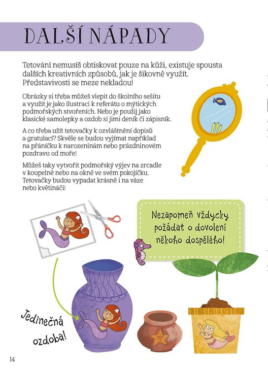 Mořské panny: tetování