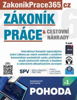 Zákoník práce a Cestovní náhrady 2026