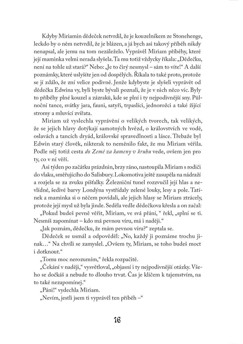 Země za kameny v kruhu