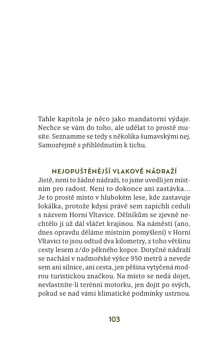 Za tichem - Šumava
