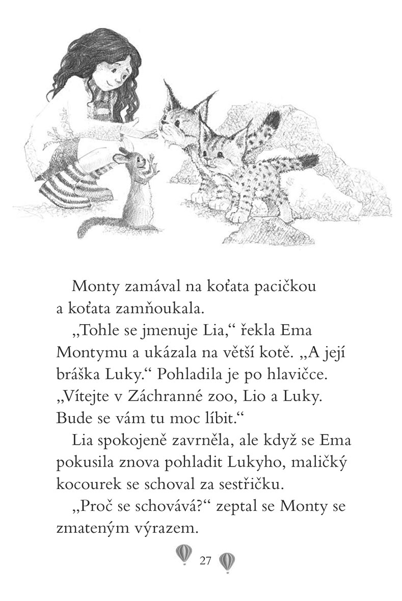 Ema a její kouzelná zoo - Poťouchlý rys