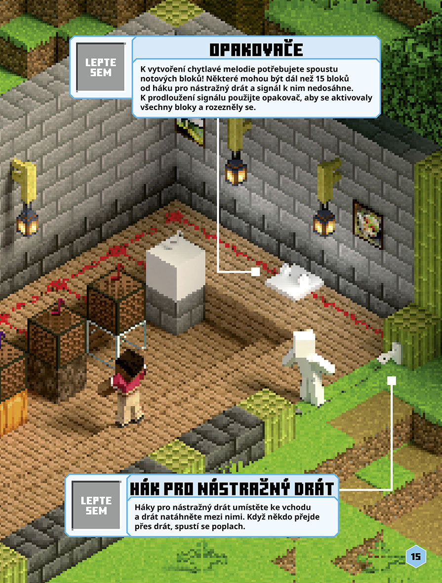Minecraft - Rudit - Kniha samolepek