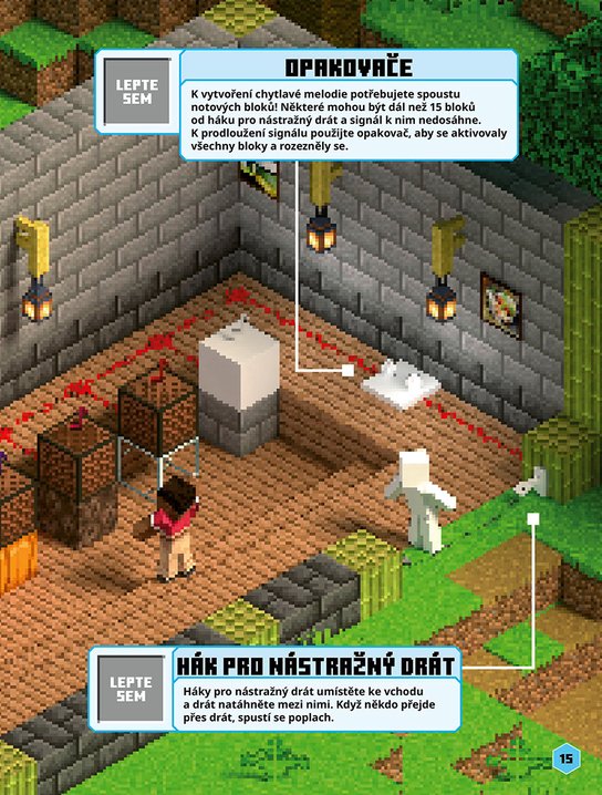 Minecraft - Rudit - Kniha samolepek
