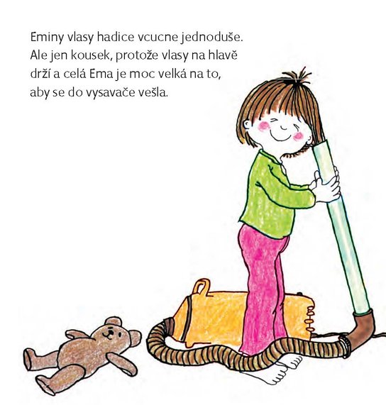 Ema uklízí
