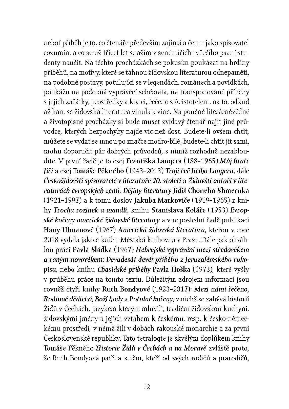 Dvanáct kapitol ze židovské literatury