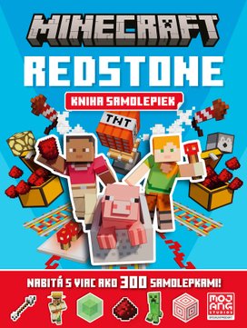 Minecraft - Redstone - Kniha samolepiek