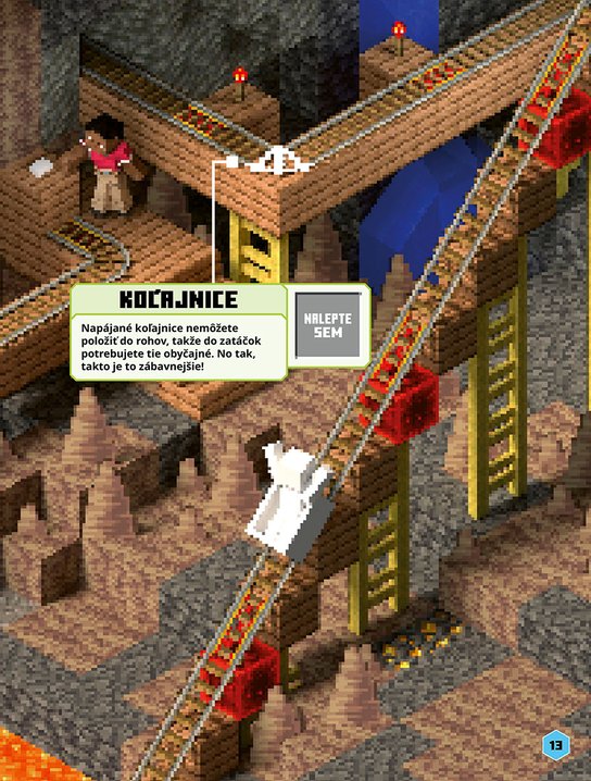 Minecraft - Redstone - Kniha samolepiek